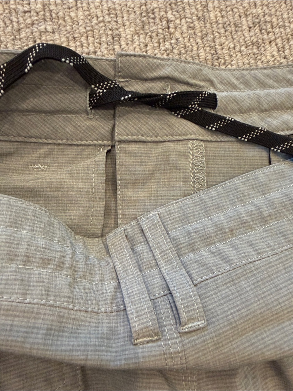 O'NEILL CROSSOVER HYBRID LIGHTWEIGHT MENS GRAY CARGO BOARD SHORTS SIZE 30 WAIST - Picture 14 of 14